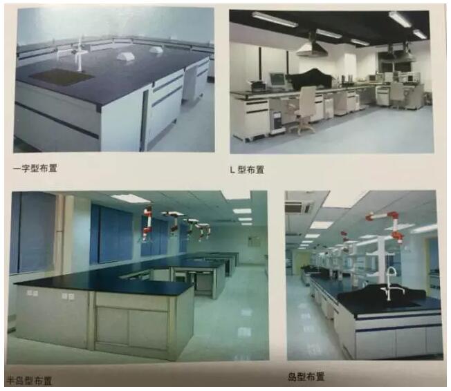 按布局分類的實驗臺